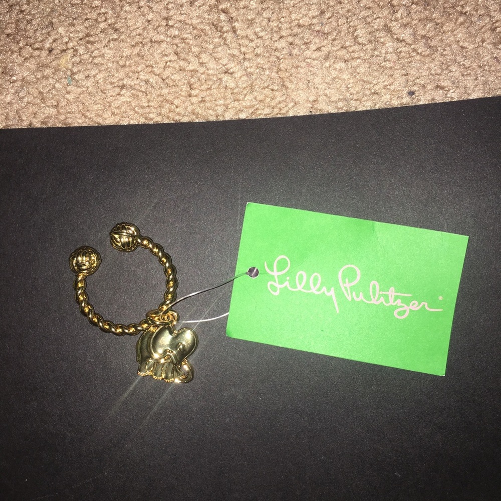 Lilly Pulitzer Screw off Keychain
